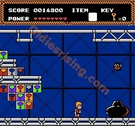 une photo d'Ã©cran de Circus Caper sur Nintendo Nes